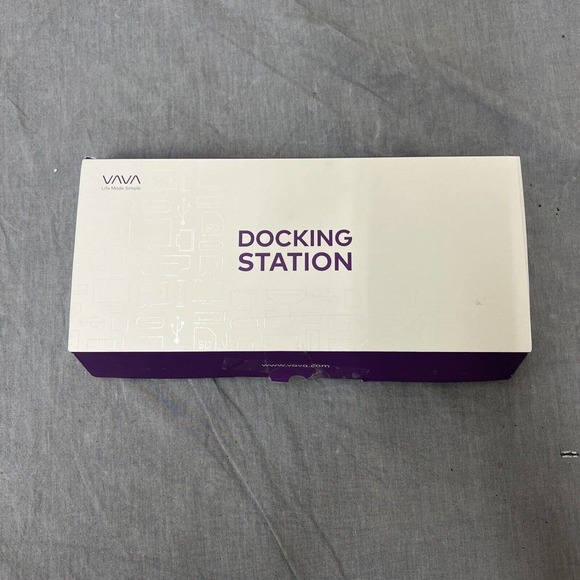 VAVA 12-in-1 Dual 4K USB-C Docking Station HDMI VA-DK004 (R2992) FS BnftsCharity - Picture 5 of 9